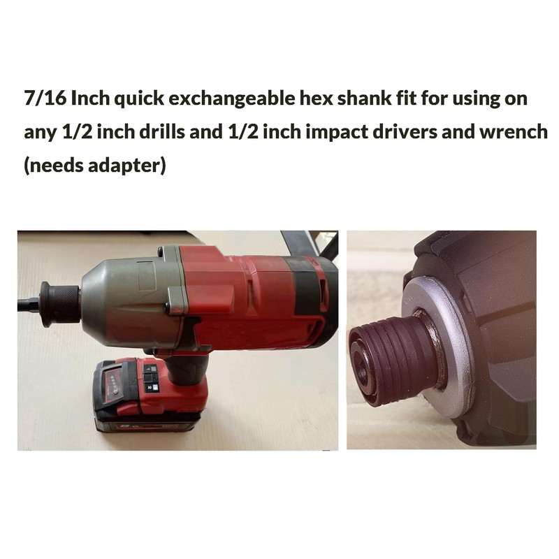 NordWolf 3/4" Brad Point Wood Drill Bit, Double Flutes Design