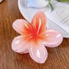 Pack of 4 Flower Hair Clips - 8 cm Hair
