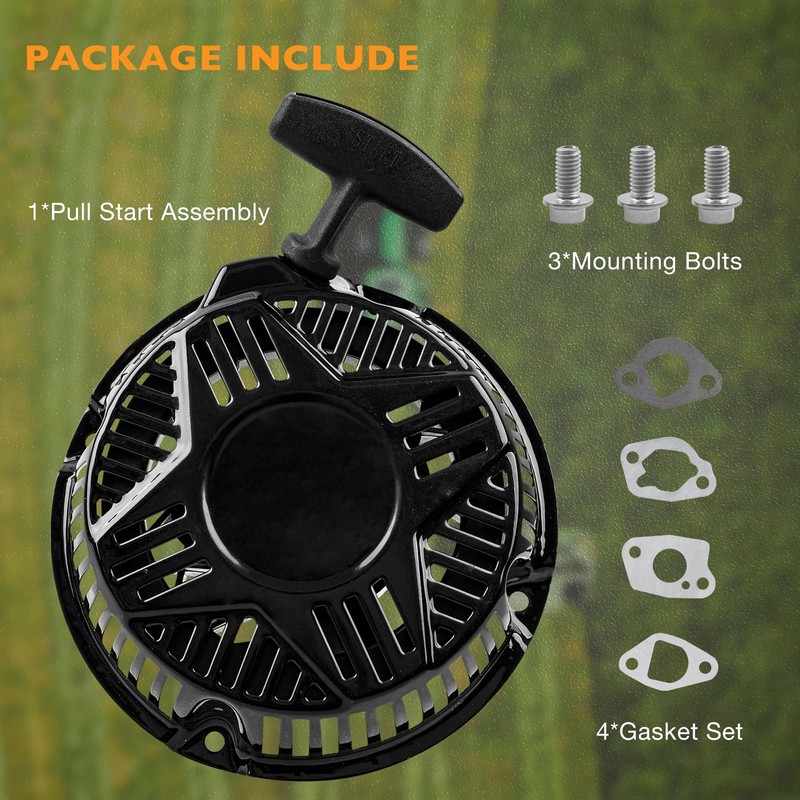 HQPASFY Recoil Starter Assembly Compatible with WGen3600 WGen3600DF WGen3600c WGen3600v