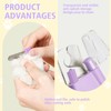 SNONESIY Cat Claw Cutter Cat Nail Clippers with Nail File