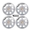 G-PLUS 10" Chrome Wheel Cover Hub Caps Compatible with EZGO
