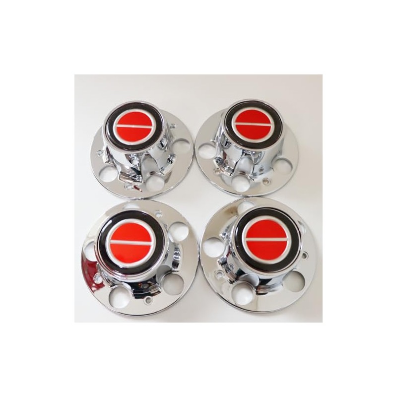 PPCovers 4PCS Replacement for Ranger Bronco II Explore Chrome Wheel