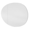 Car Rearview Mirror Glass with Heating Function Clear Visibility Replacement