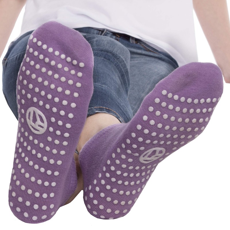 Red Tag Ladies Yoga Socks 9 Pair Non Slip Sole