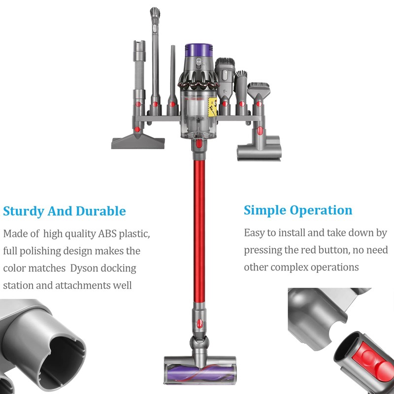 Charlux Accessory Holder for Dyson V15 V12 V10 V8 V7