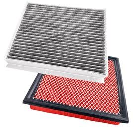 FRIDEE Engine & Cabin Comb Air Filter for Ford F150 2025 2024 2023 2022 2021 2020 2019 2018 2017 2016 2015