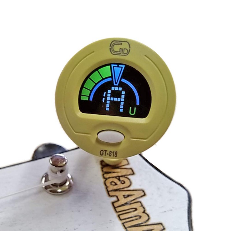 GID GT-818 MYL Macaron Yellow Clip Tuner