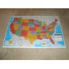 Teaching Tree Wall Map of the United States, Texas Florida