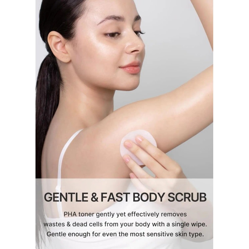 celimax Body Brightening Pad with Green Tea White Truffle,for Underarm,Knee