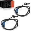 Frankberg 2 x ABS sensor 2-pin rear compatible with 3