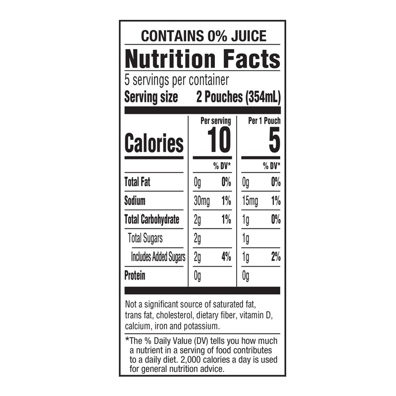 Capri Sun Roarin' Waters Tropical Punch Flavored with other natural