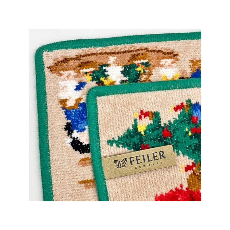 Fayler FEILER Handkerchief Hand Towel, 9.8 inches (25 cm), Women's,
