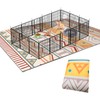BNOSDM 79" X 55" Large Bunny Cage Liner Washable Pads