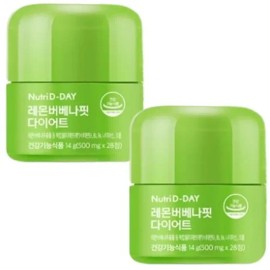 Nutri D Day [Danbi] Nutri D Day Lemon Verbena Fit Diet 28 tablets x 2 / [단비] 뉴트리디데이 레몬버베나핏 다이어트 28정 x 2개