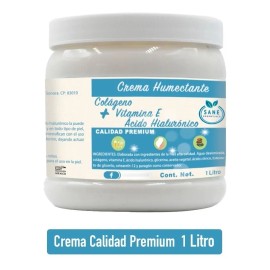 Crema Sane Colágeno Ácido Hialurónico Vitamina Tipo Piel Todo