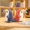 Cute Bird Plush Toy Cartoon Soft Stuffed Animal Fluffy Doll