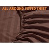 Elegant Comfort Luxury Soft Bed Sheets Dobby Stripe 1500 Premium