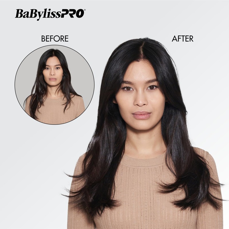 BaBylissPRO Porcelain Ceramic 2800 Dryer, Black