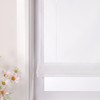 Yujiao Mao Roman Blind with Eyelets Kessy Piping Transparent Voile