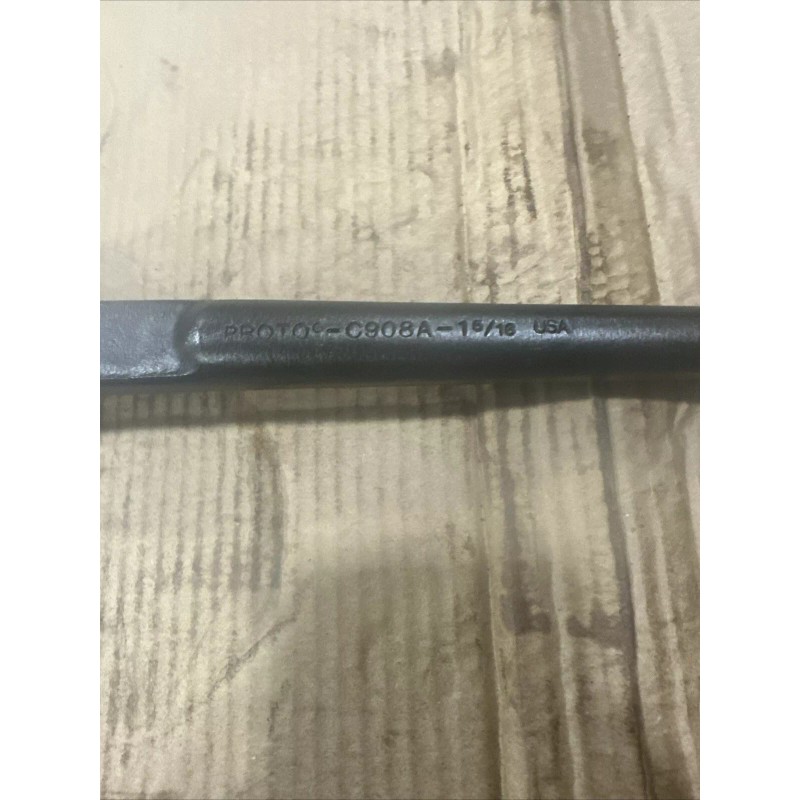 Proto C908A Open End 1-5/16" Spud Handle Wrench USA 12