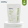 Wellthy Vegan Protein Powder - 25g Plant Based Protein, Gluten-Free