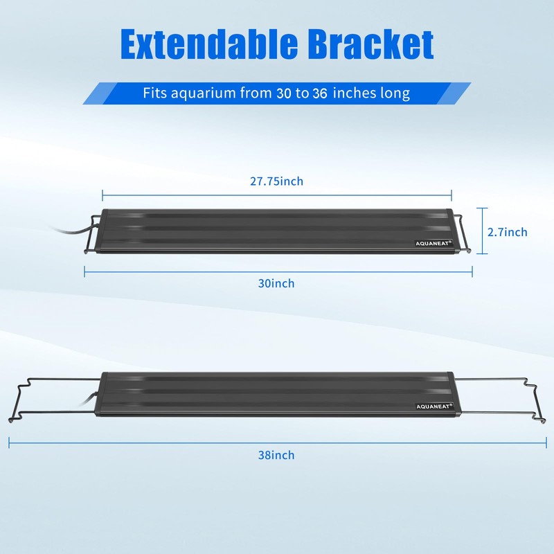 AQUANEAT LED Aquarium Light Full Spectrum for 30 Inch to