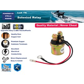 Starter Solenoid Relay for Mercury Mariner 9.9 20 25 30 40 50 60 75 80 90 100 115 200 225 250 300 HP 825096T01, 89-825096T01, 89-825096T, MS5C-311-1