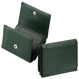NEESE 【the Minimalist】Mini Wallet, Choose from 17 Colors, Folds Without Folding Bills, Genuine Leather, Folding Wallet, Coin Pocket, Small Wallet, Men's and Women's, 1 Grain Million Times, Gift