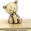 Tooth Box Metal Cute BearShape Storage Case with 2 Drawers