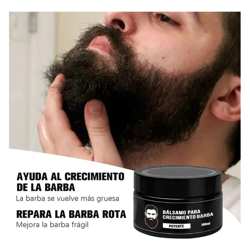 2pcs Cosmetics Para Barba, Hidrata Y Fortalece La Barba T