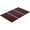 BGS Diy 80713 Felt Gliders Plates Brown 100 x 200