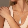 ZPMMPZ Exquisite Hawaiian Shell Pendant Necklace - Gold Chain With