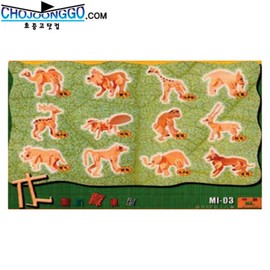 Animals / MI-03 / 12 types / Woodcraft / Wood / 동물 / MI-03 / 12종 / 우드크래프트 / 목재