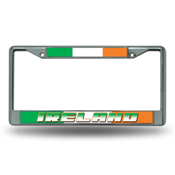 Ireland National Soccer Team Standard Chrome License Plate Frame
