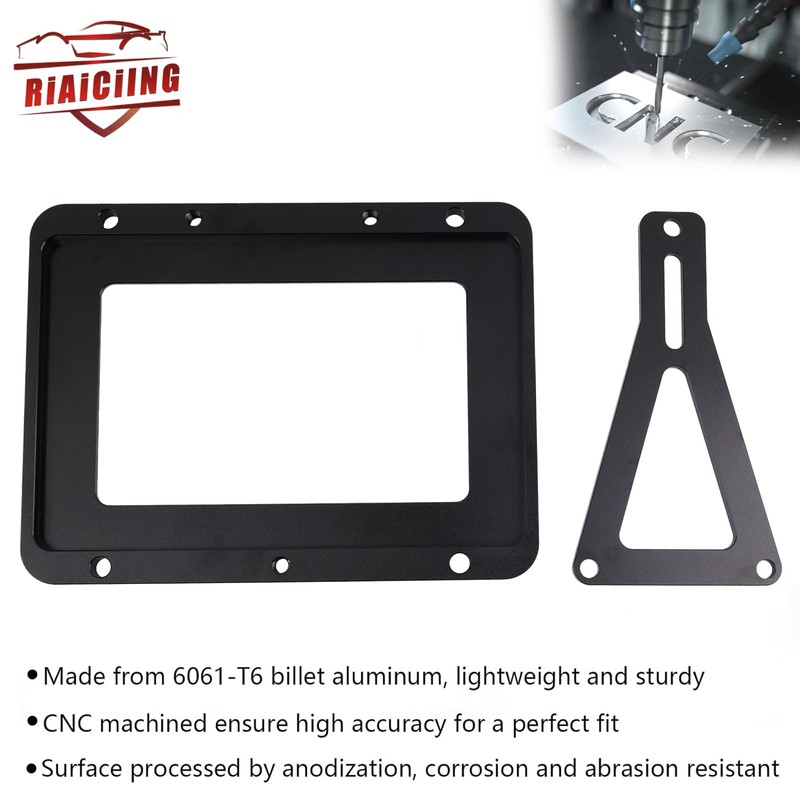 RiAiCiING Universal Battery Tray Hold Down Mount Bracket for Optima