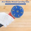 Stump Remover Angle Grinder Wood Carving Disc 6 Teeth Chainsaw