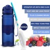 Zorri Sports Water Bottle, BPA-Free, Dark Blue, Size 500 ml