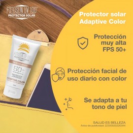 Fotosun Uv 100 Protector Solar 50+ Fps Kit: Fluid + Adaptive