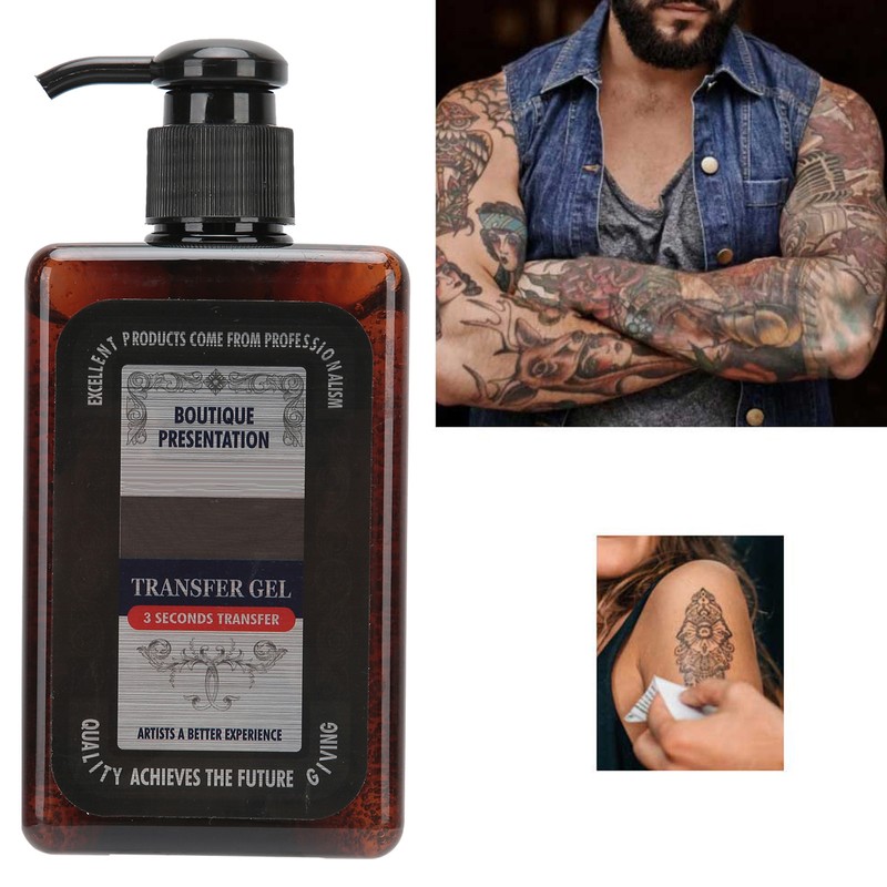 Professional Tattoo Transfer Gel Pattern Transfer Tattoo Stencil Application Solution