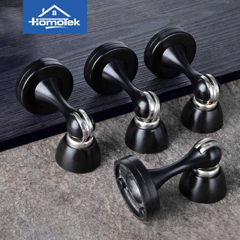 HOMOTEK 2 Pack Magnetic Door Stopper, Magnet Door Stop Heavy