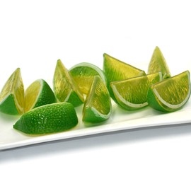 Hagao Fake Lemon Block Artificial Fruit Wedge Slice Simulation Lifelike Fake for Home Party Kitchen Decoration Yellow 10 pcs