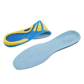 OHPHCALL Foot Care Insoles Ankle Support Running Shoe Inserts Full Length Heel Pads for Men Women