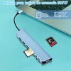 HeiLuon Hub USB C 8 en 1,USB 3.0 con Jack