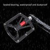 2pcs Mountain Bike Pedals NonSlip Aluminum Alloy Lightweight Bicycle Flat