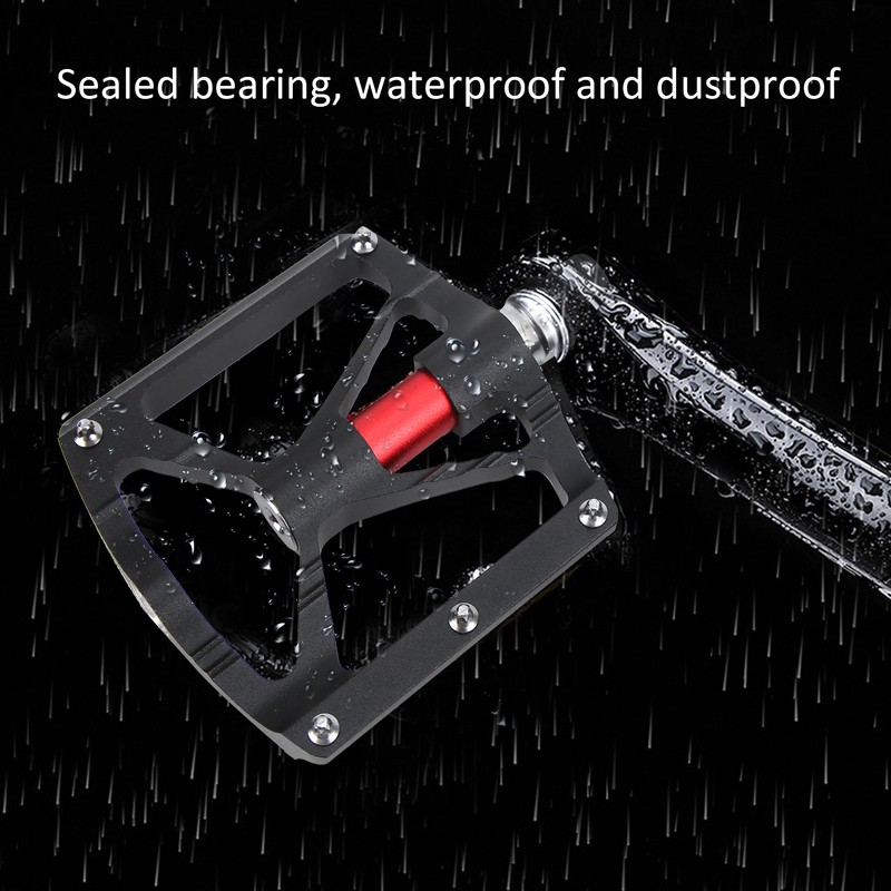 2pcs Mountain Bike Pedals NonSlip Aluminum Alloy Lightweight Bicycle Flat