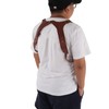 Universal Leather Camera Shoulder Strap Adjustable Belt DSLR Camera Double