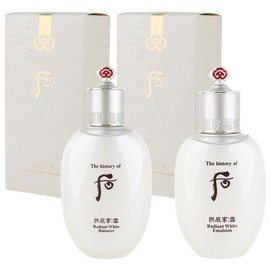 Gongjinhyangseol 더후 공진향 설 미백 2종 단품 세트 (스킨+로션) Daeho Gongjinhyang Snow Whitening 2-Piece Single Set (Skin+Lotion)