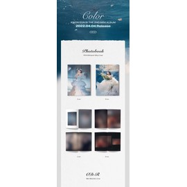 IZ*ONE Kwon EUNBI Color 2nd Mini Album A Version CD+64p PhotoBook+1p PhotoCard+1ea Frame Film Photo+1p Postcard+1ea Paper Stand+Tracking Sealed
