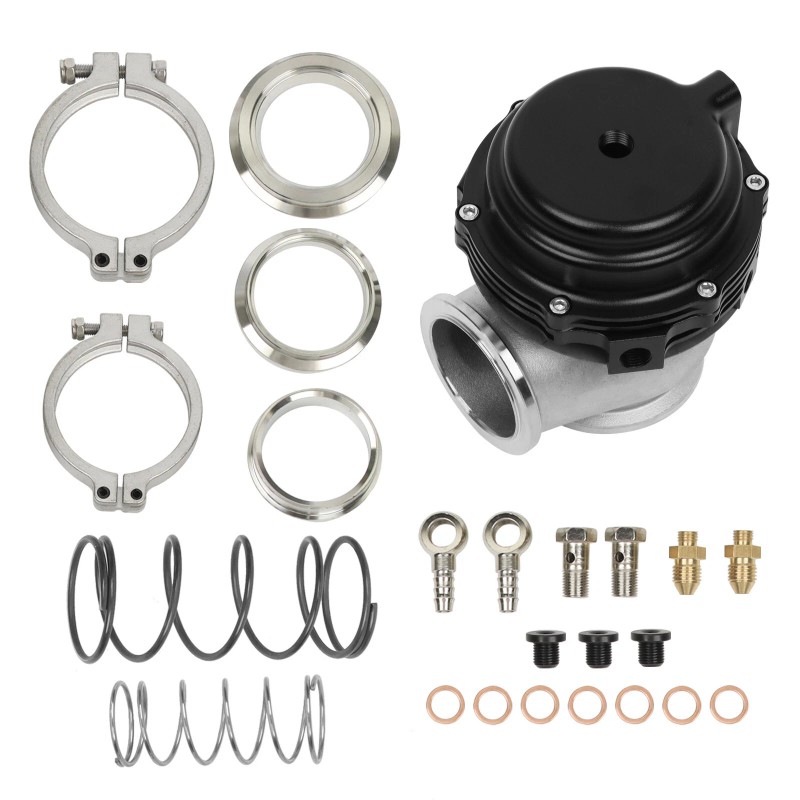 Hiwowsport 44MM Wastegate External Turbo W/ TIAL V-Band Flange Spring