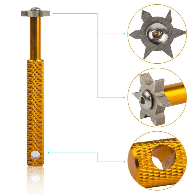 HIFROM Golf Accessories Set - Golf Club Groove Sharpener with